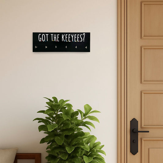 Got The Keeyees? Hand-Painted Wooden Key Holder