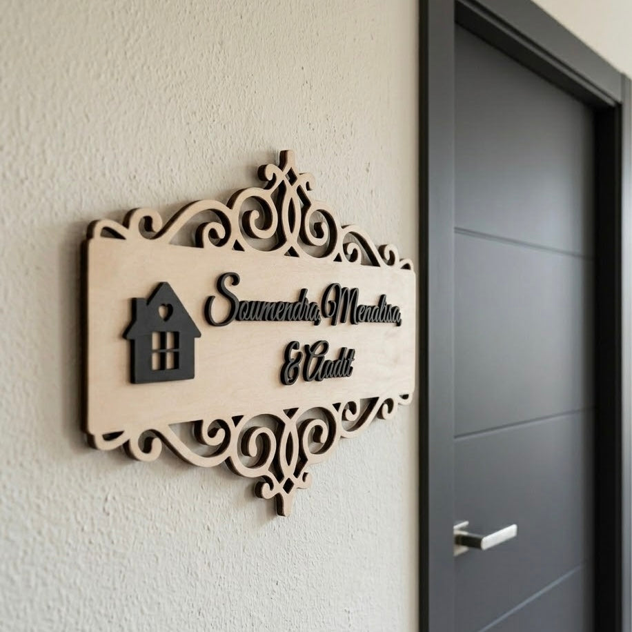 Minimal Name Plates