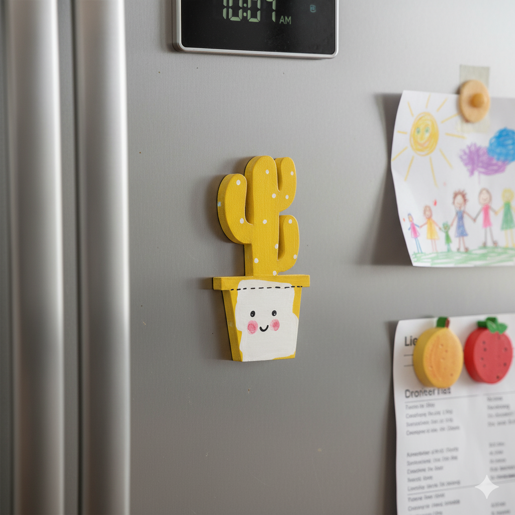 Cactus Fridge Magnets