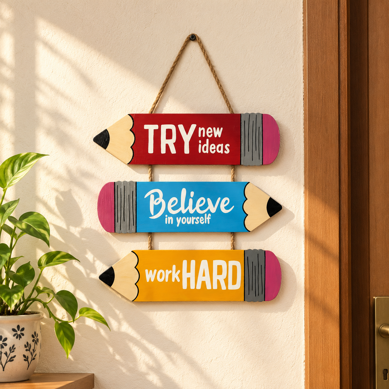 Kids Plank Wall Hangings