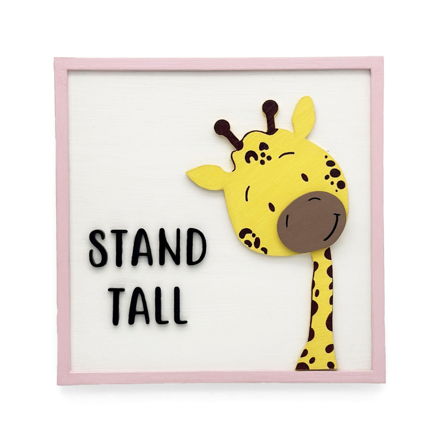 Stand Tall Hand-Painted Wooden Kids Wall Frame