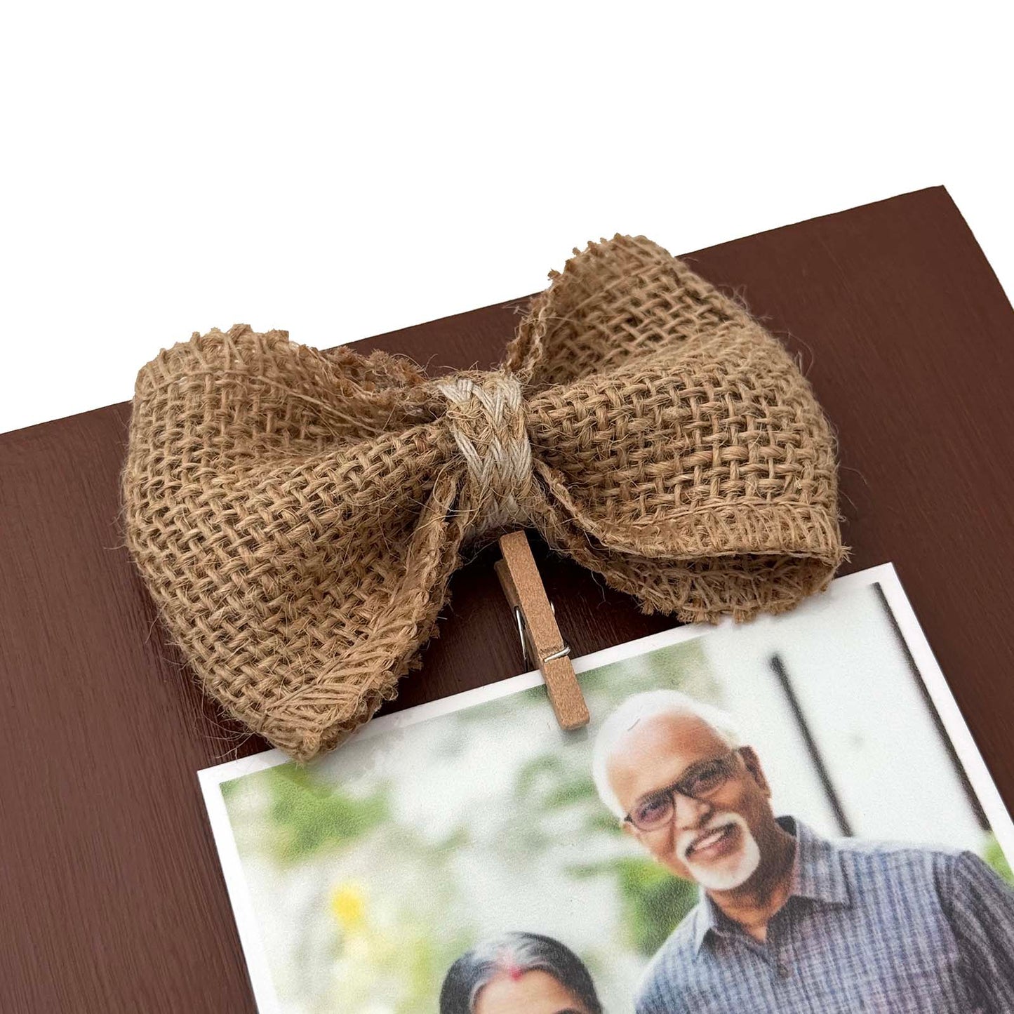 Personalised Hand-Painted Mini Wooden Photo Holder