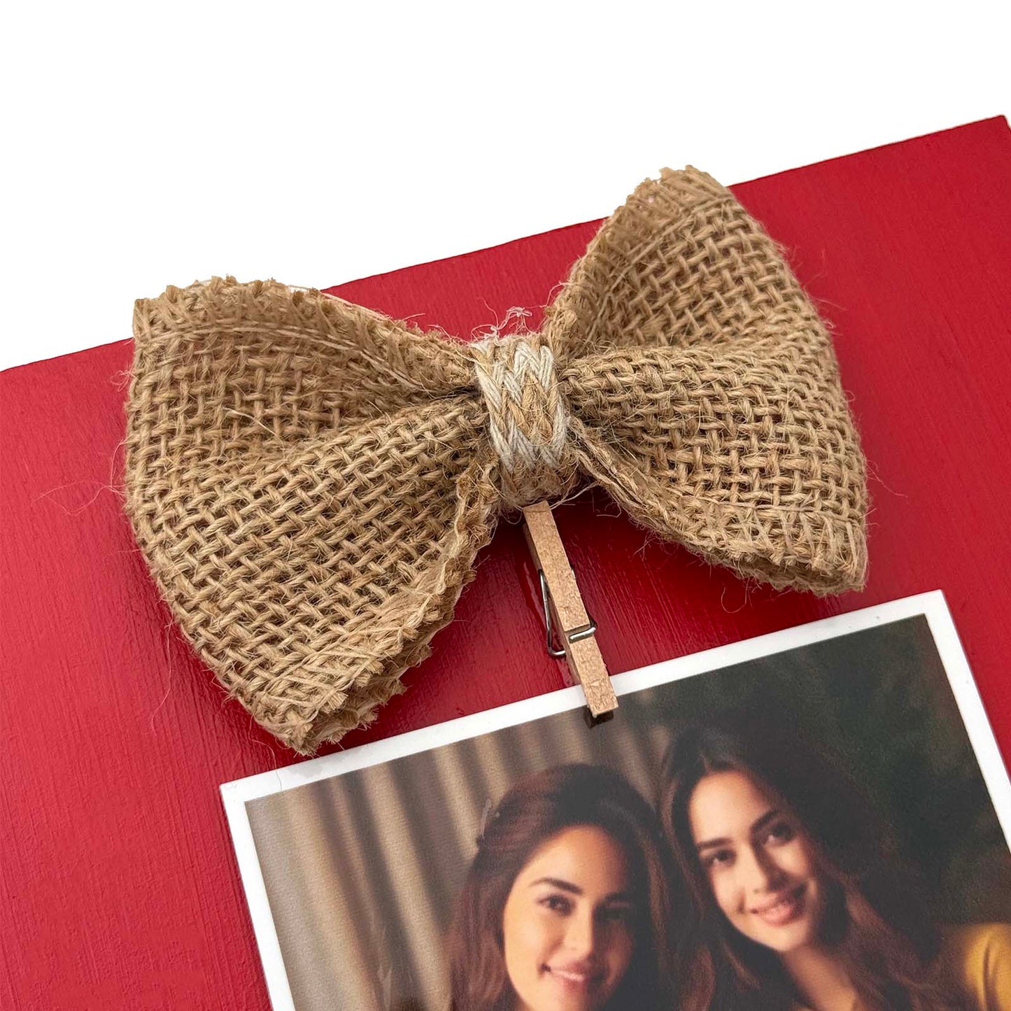 Personalised Hand-Painted Mini Wooden Photo Holder