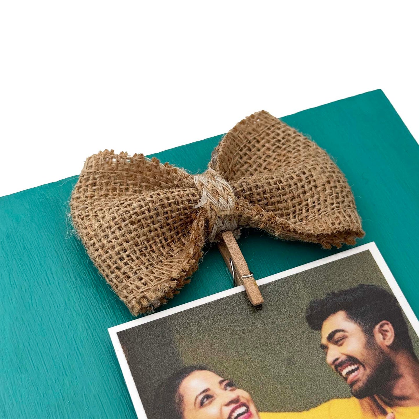 Personalised Hand-Painted Mini Wooden Photo Holder