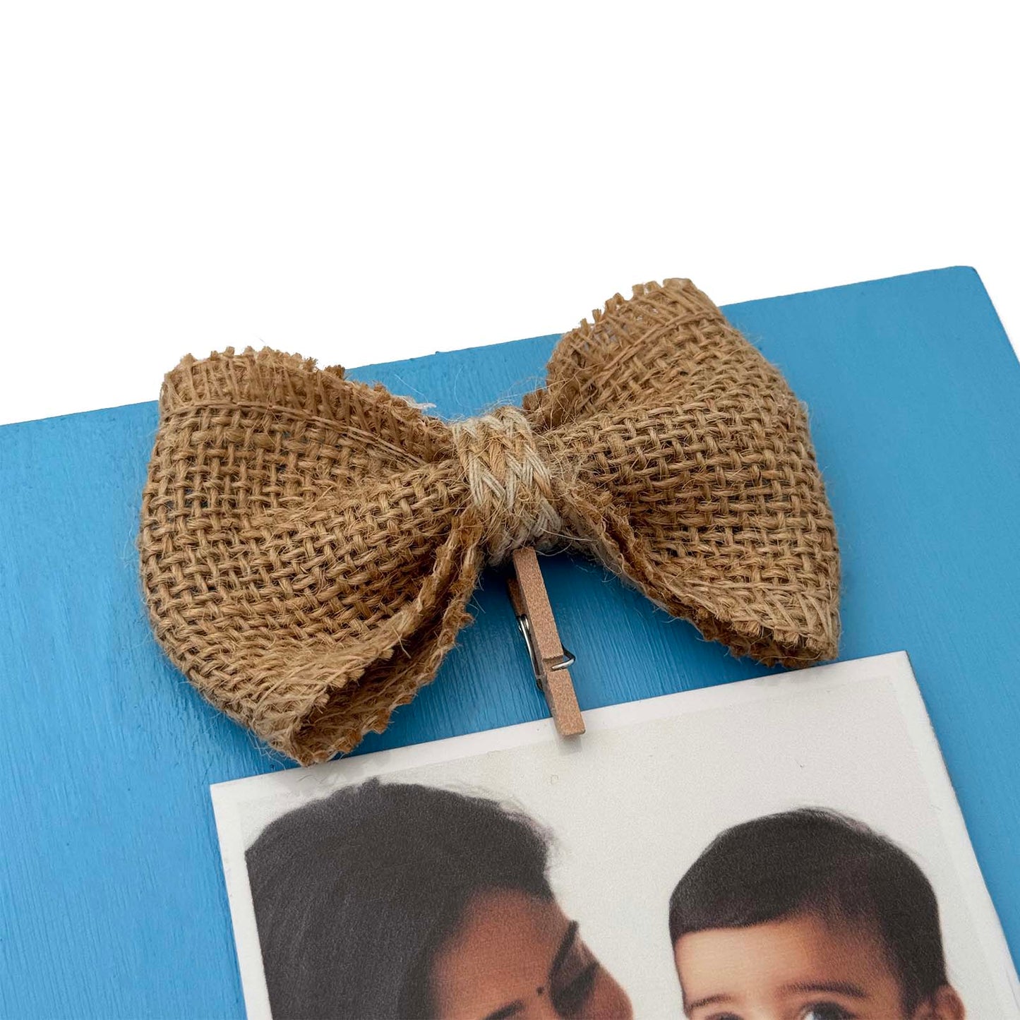 Personalised Hand-Painted Mini Wooden Photo Holder