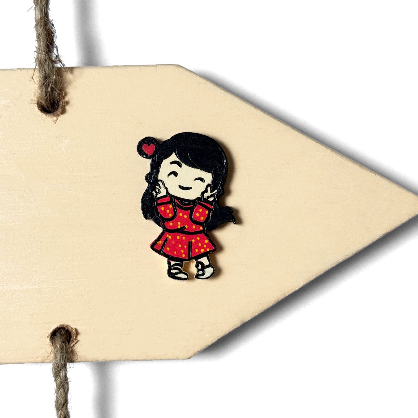 Welcome To Hand-Painted Wooden Arrow Plank Name Plate For Home