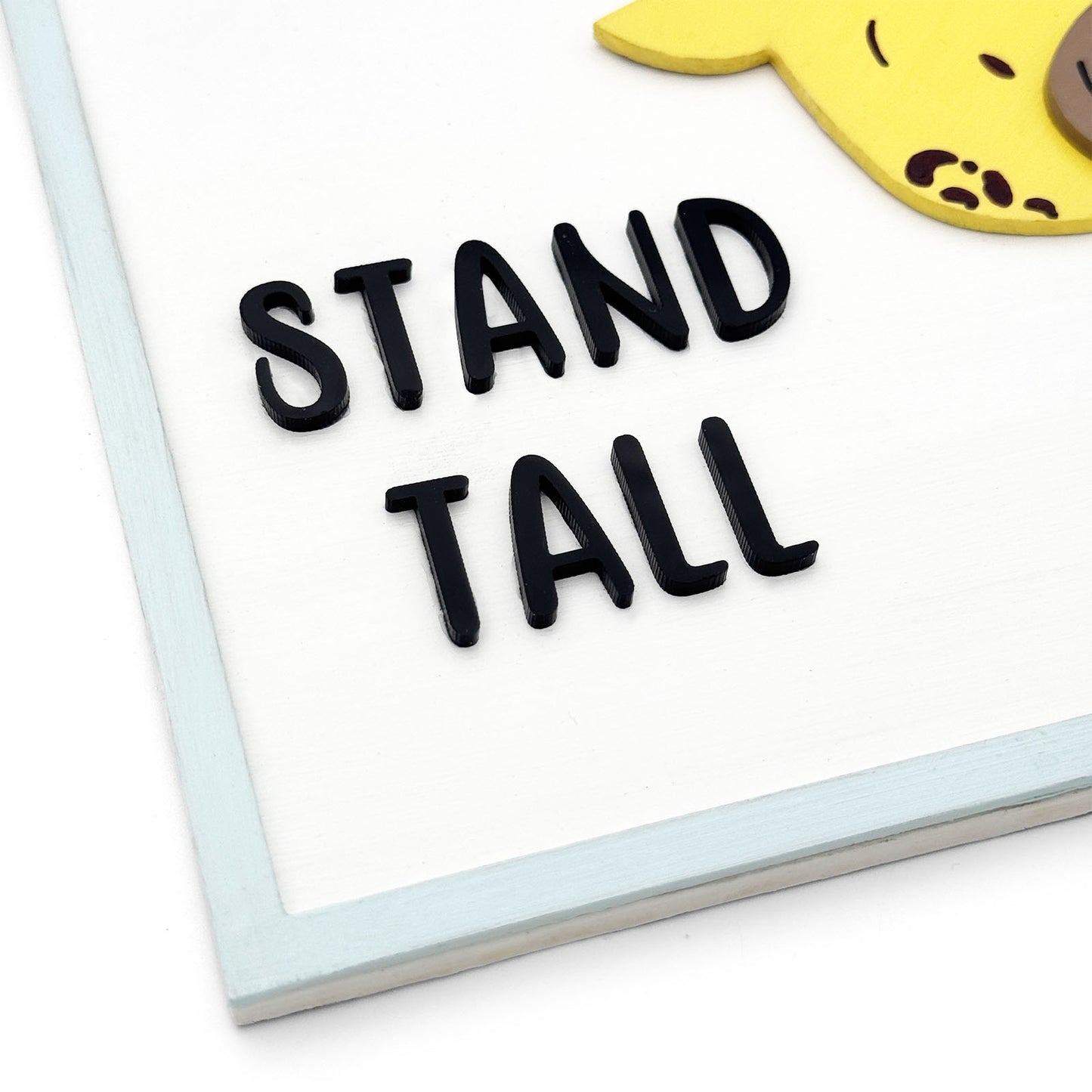 Stand Tall Hand-Painted Wooden Kids Wall Frame