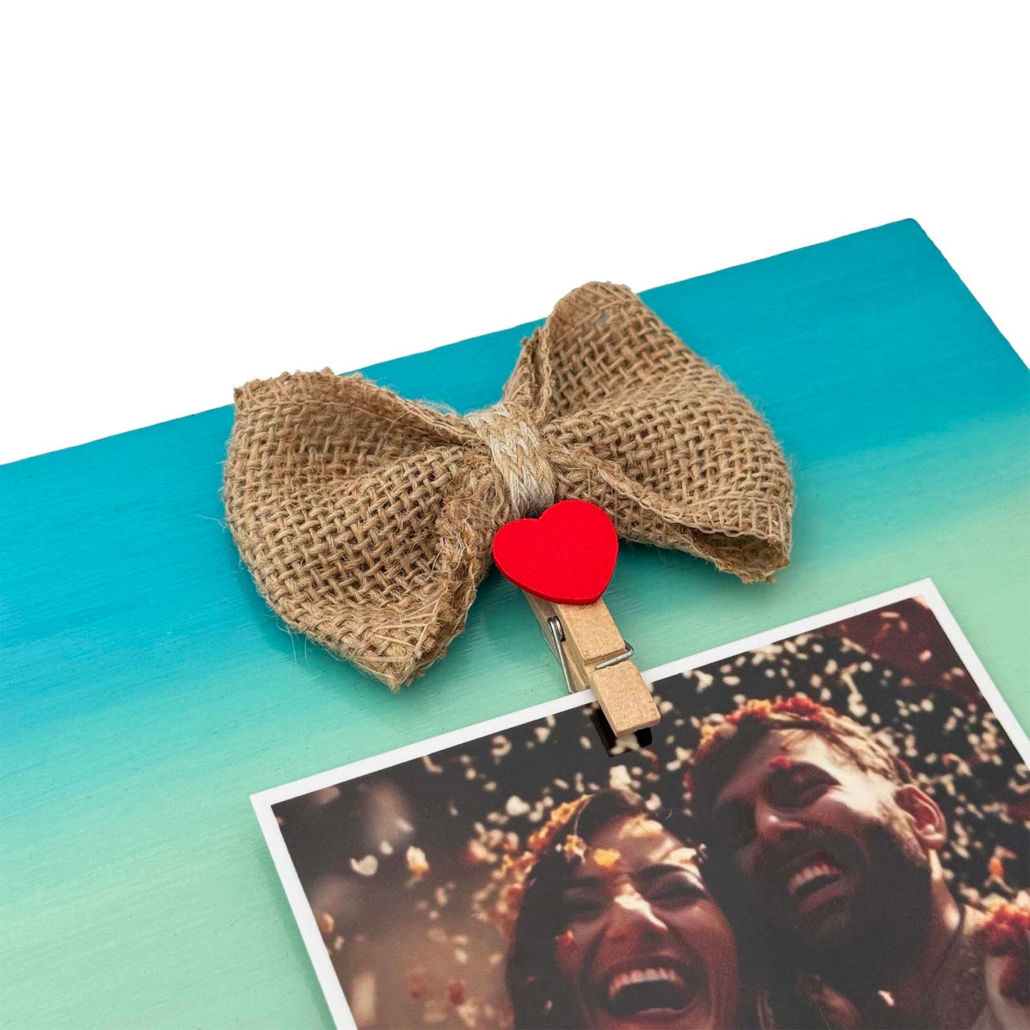 Favourite Place Personalised Hand-Painted Wooden Photo Holder