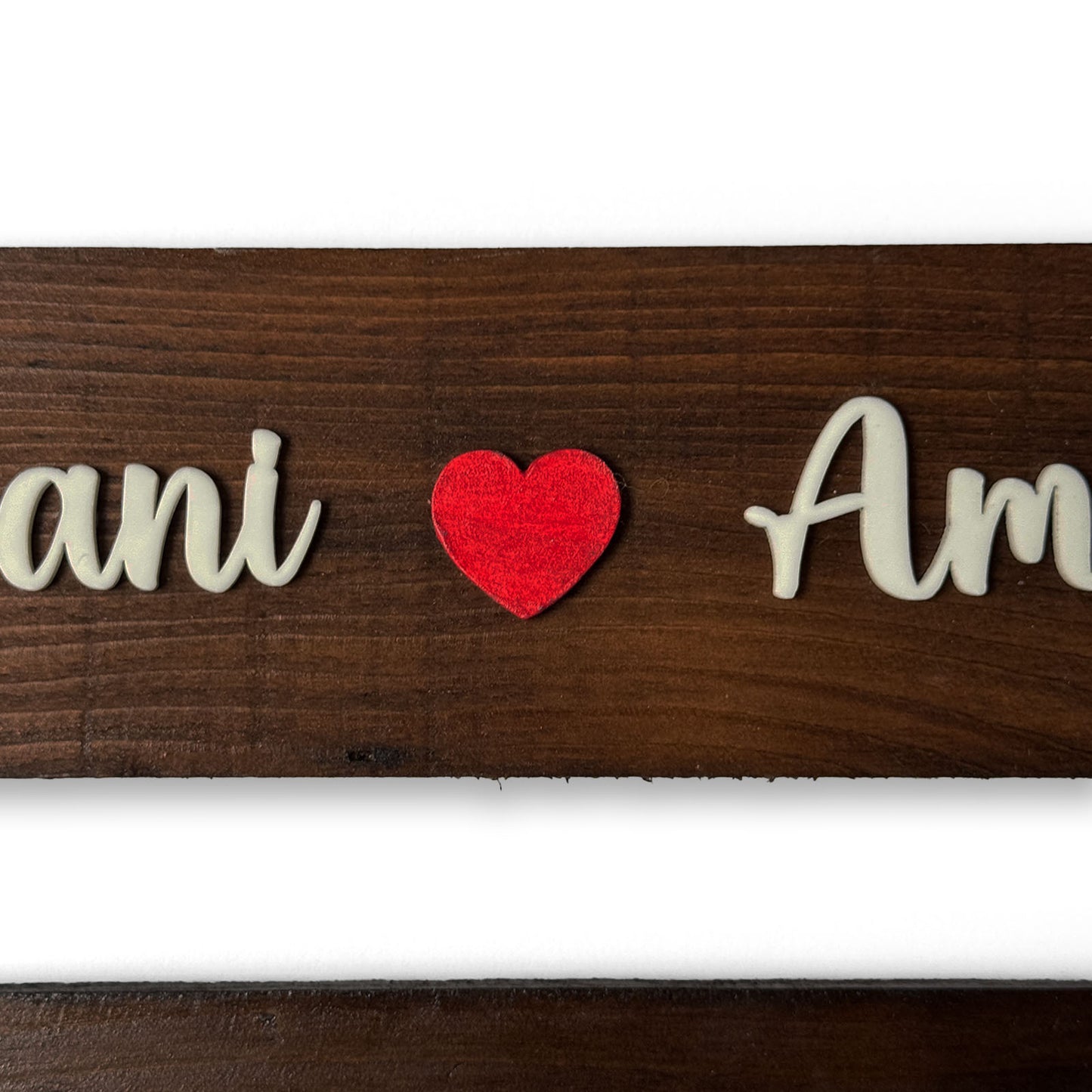 Come In We're Awesome Birds Themed Hand-Painted Wooden Name Plate For Home