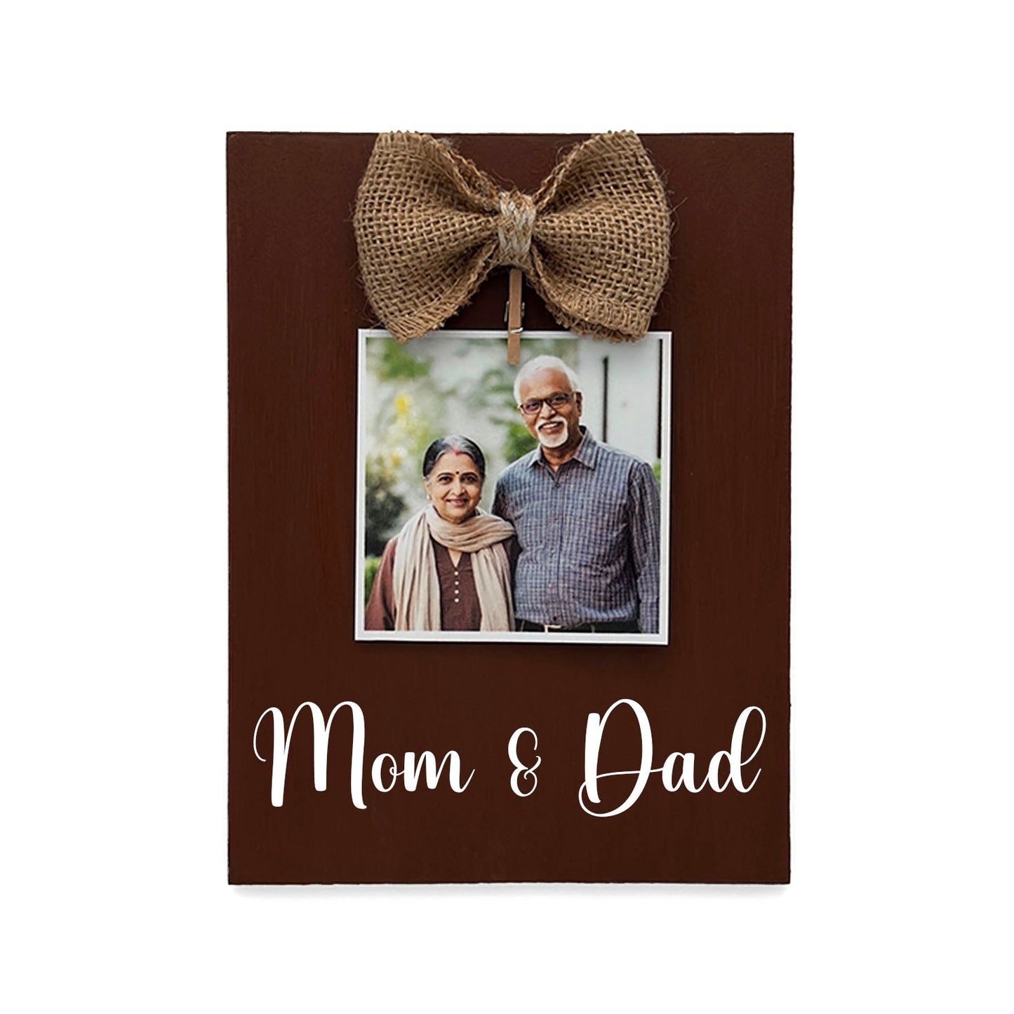 Personalised Hand-Painted Mini Wooden Photo Holder