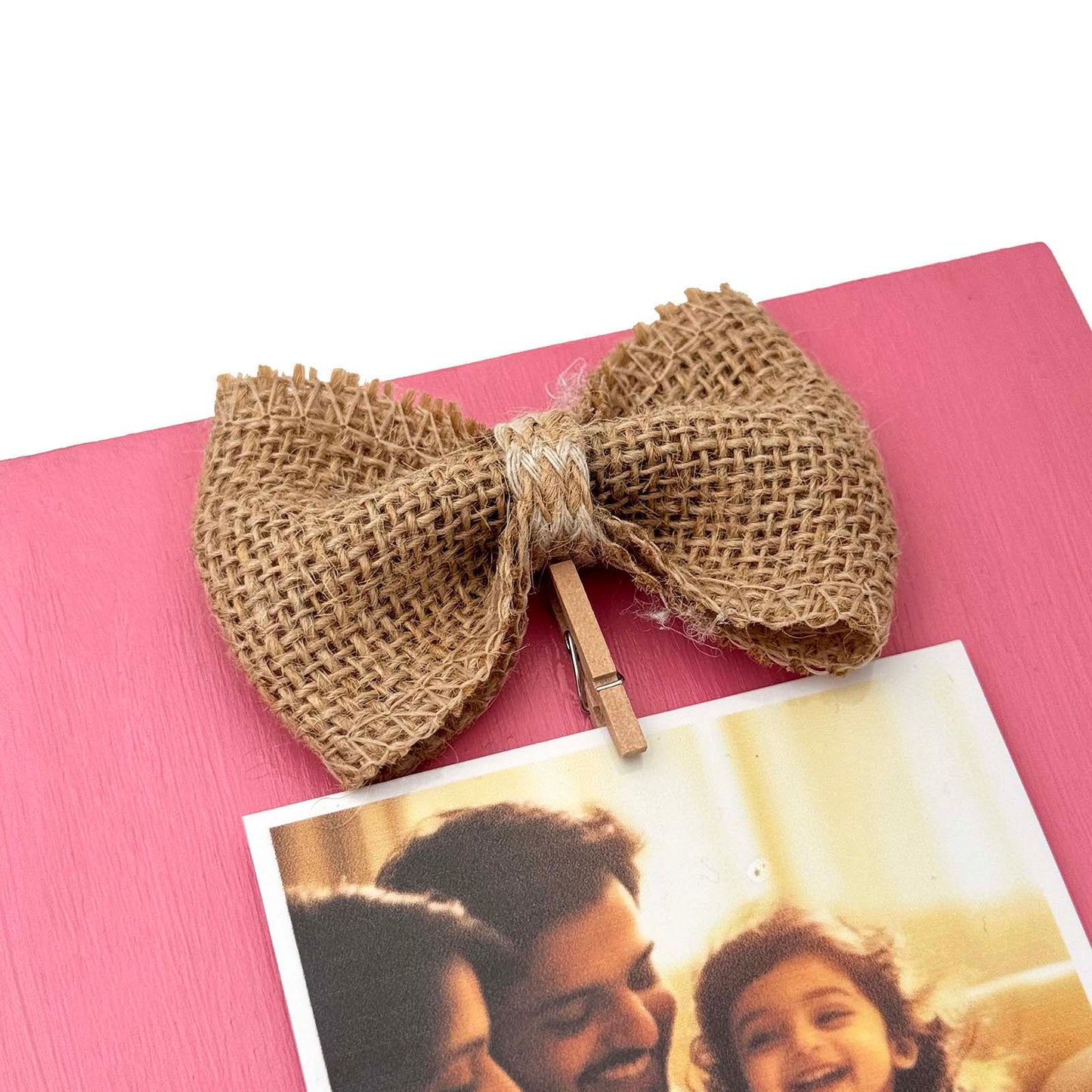 Personalised Hand-Painted Mini Wooden Photo Holder