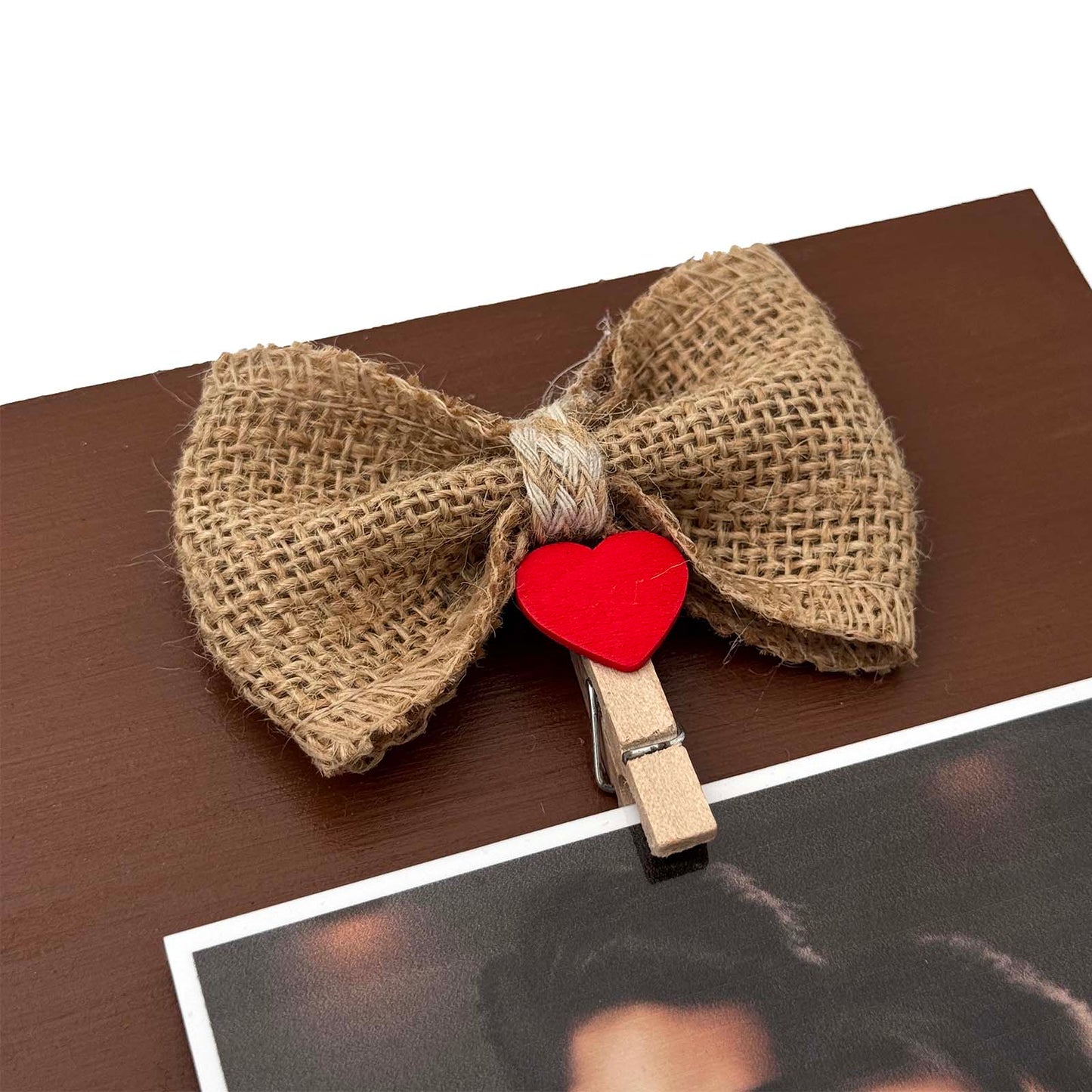 Personalised Hand-Painted Rectangular Wooden Photo Holder