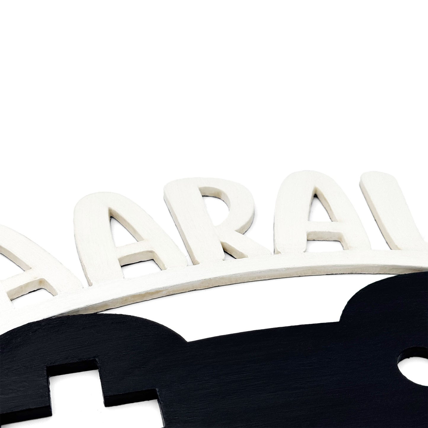 Joystick Themed Hand-Painted Wooden Kids Name Plate