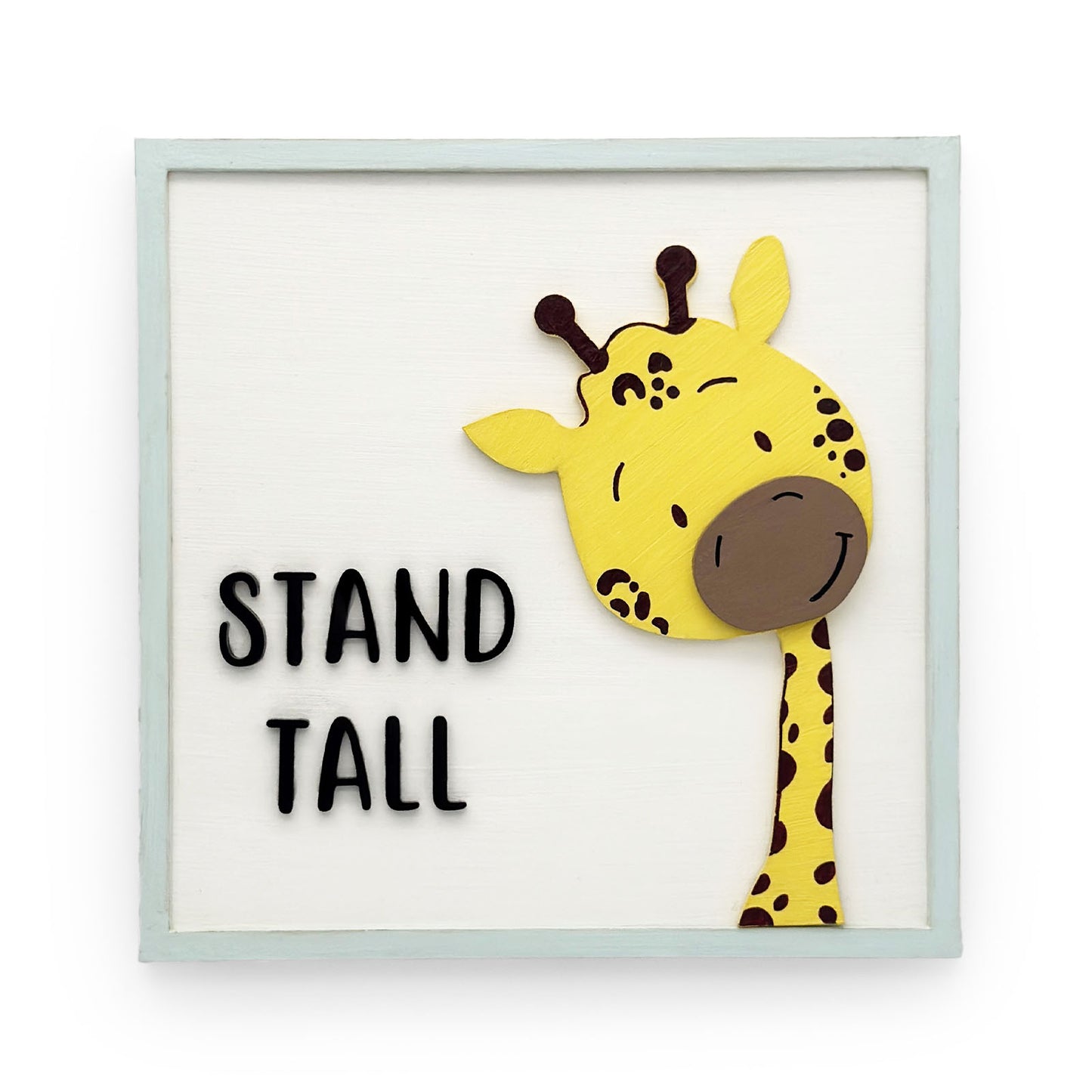 Stand Tall Hand-Painted Wooden Kids Wall Frame