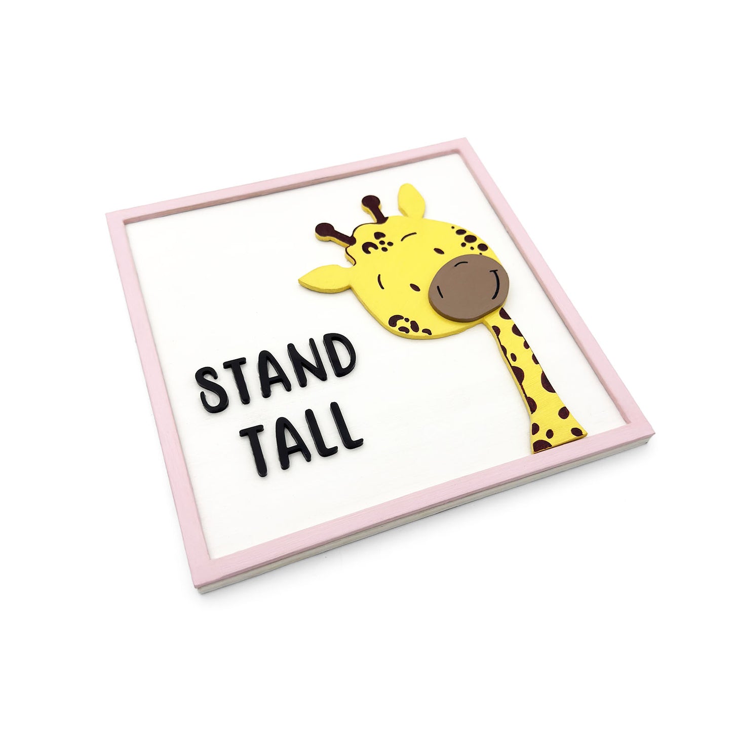 Stand Tall Hand-Painted Wooden Kids Wall Frame