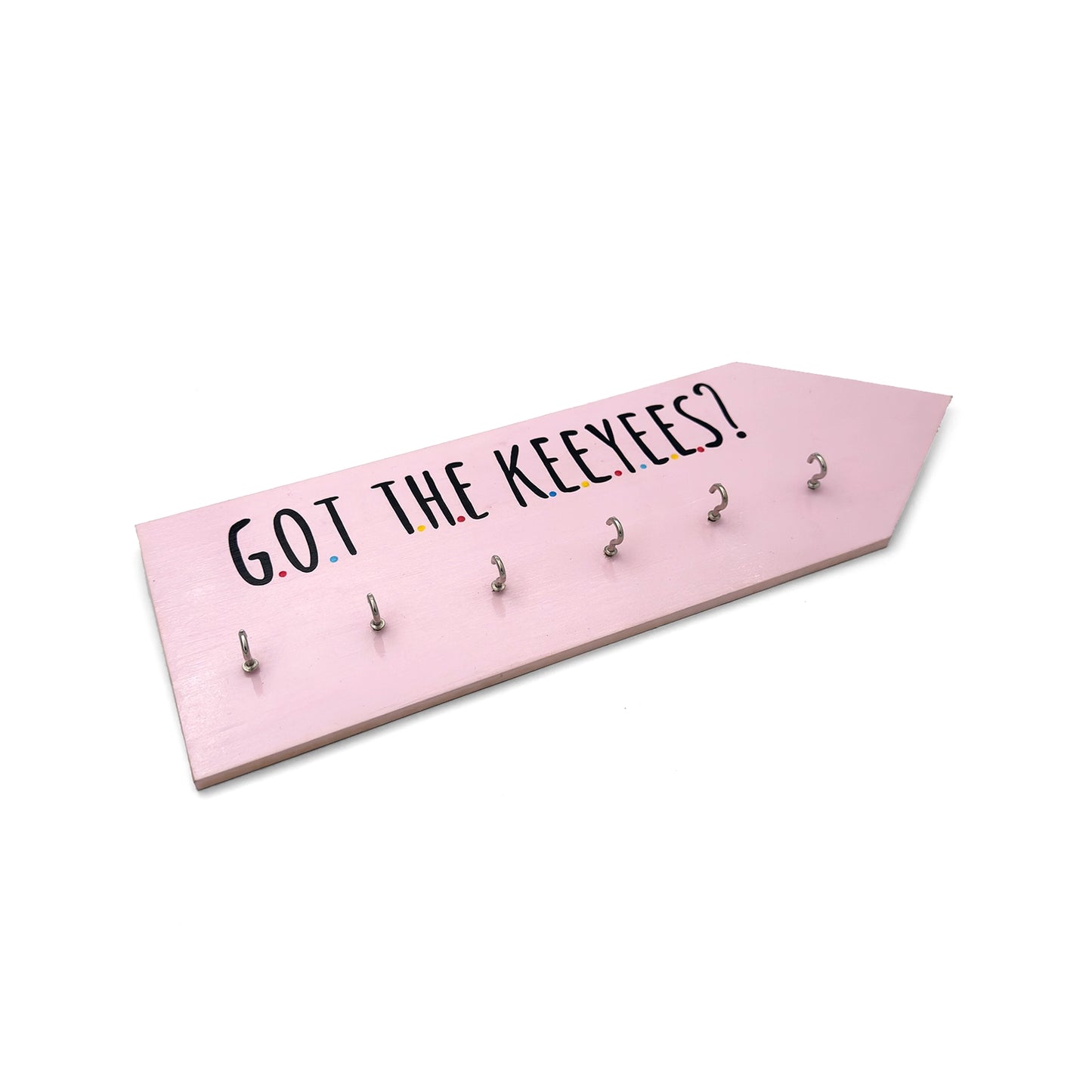 Hand-Painted Wooden Atrow Key Holder- Got The Keeyees?