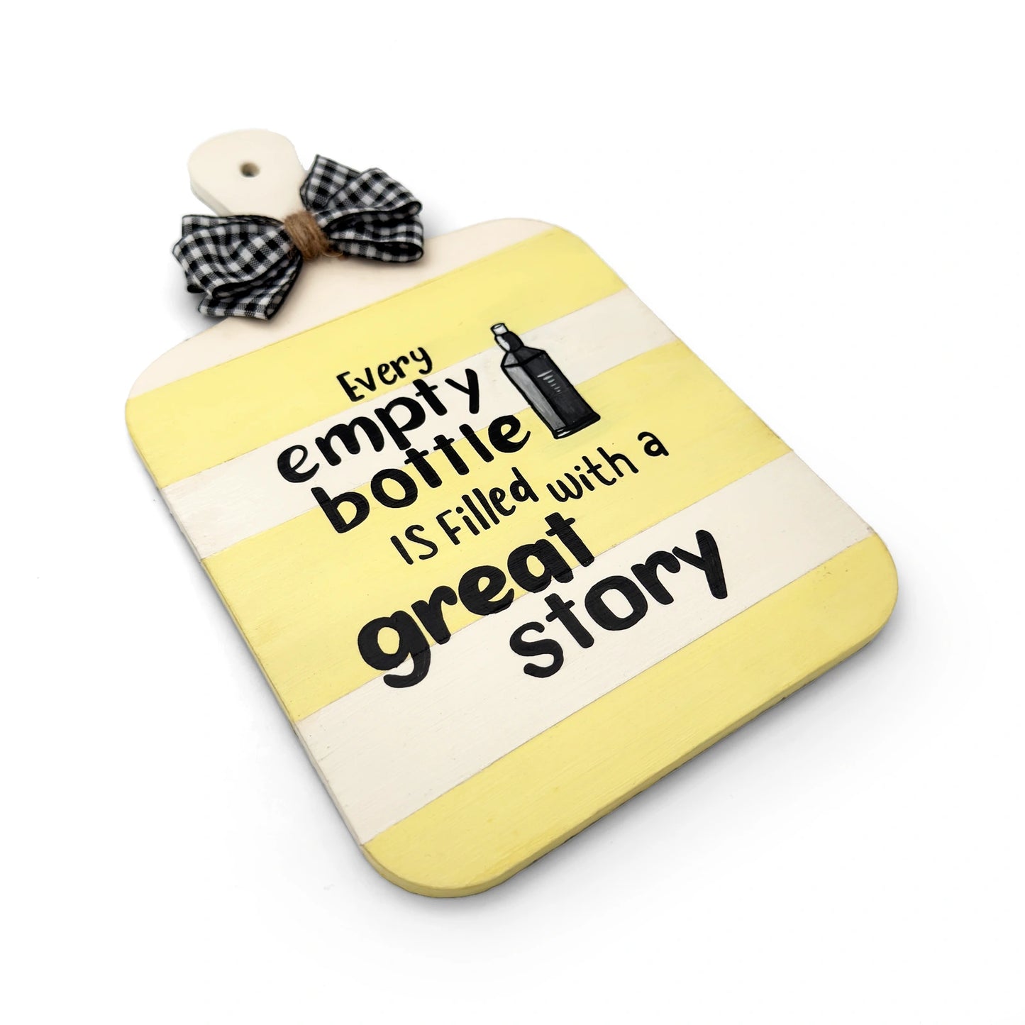 Hand-Painted Wooden Bar Room Hanging Set of 2 - Combo 2